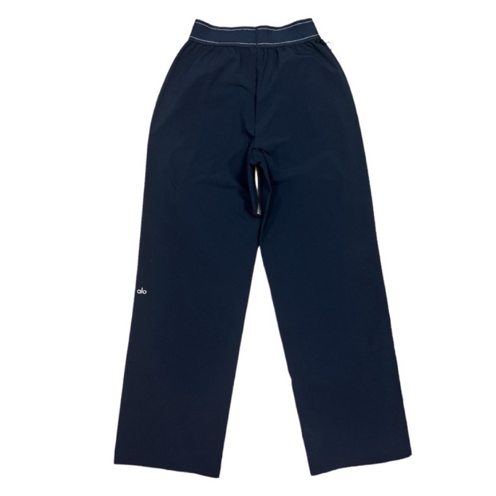 NWT Alo Yoga Suit Up Trouser size Small in Navy Blue - Picture 8 of 9